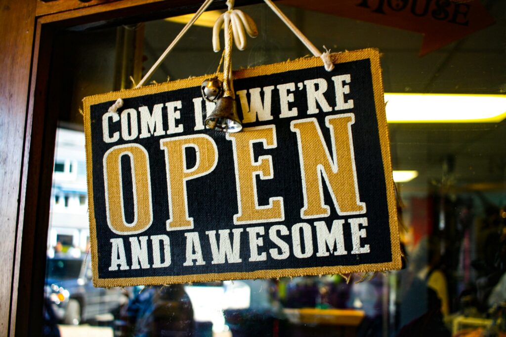 business sign